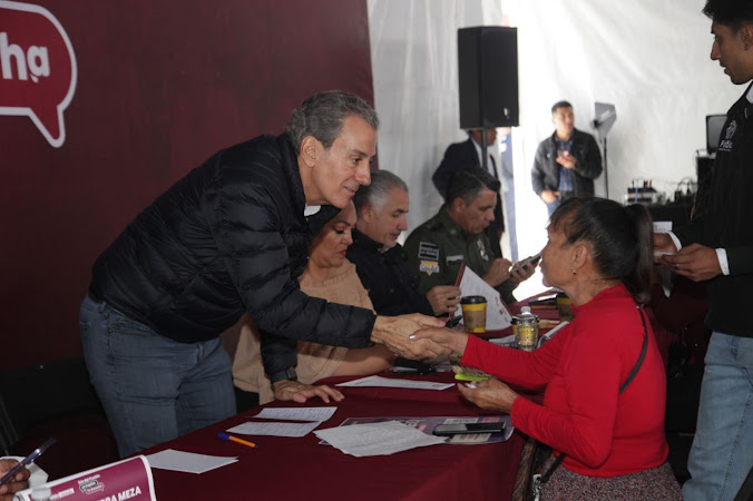 Pepe Chedraui realiza jornada de atención ciudadana en Puebla
