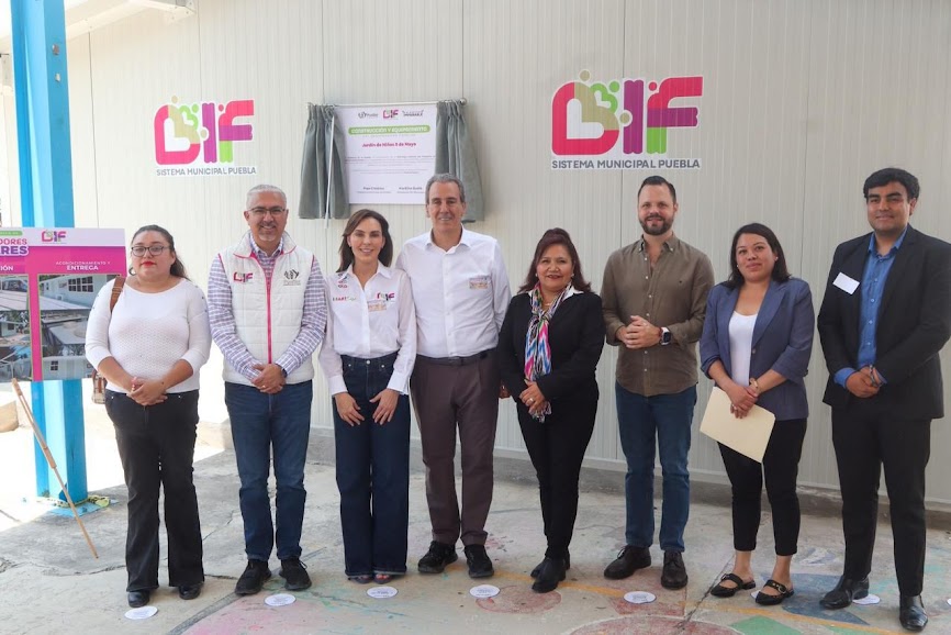 Puebla inaugura 10 desayunadores escolares para nutrición infantil