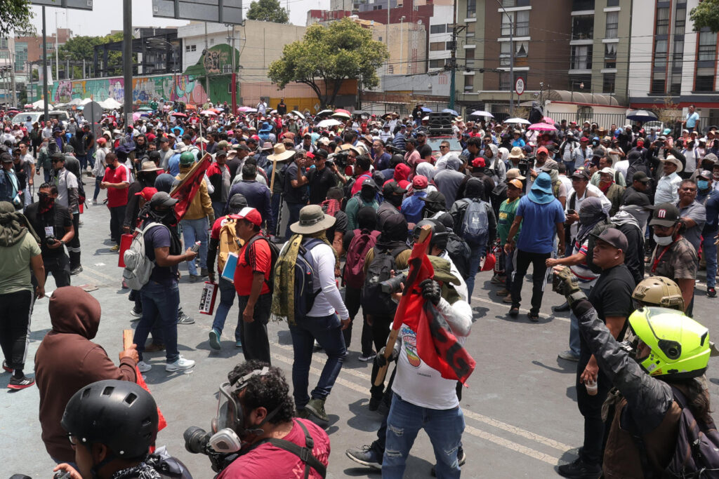 Nueve marchas convergerán en el Estadio Azteca por Mundial 2026
